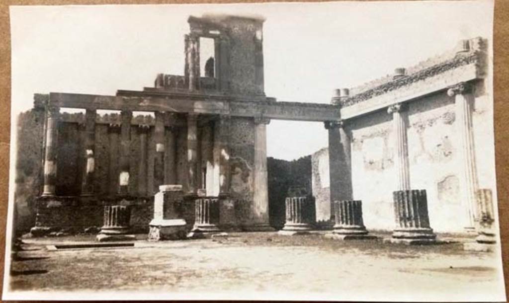VIII.1.1 Pompeii. 1933. Looking towards north-west corner. Photo courtesy of Rick Bauer.