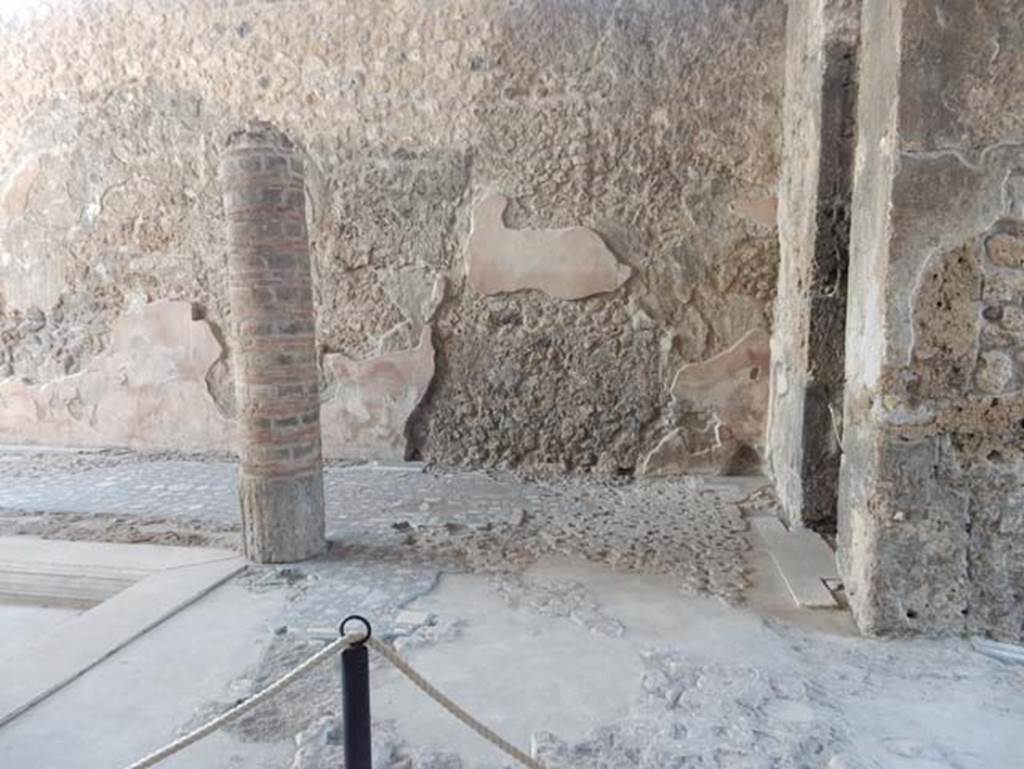 VIII.2.1 Pompeii. May 2018. Looking towards west wall of atrium. Photo courtesy of Buzz Ferebee.