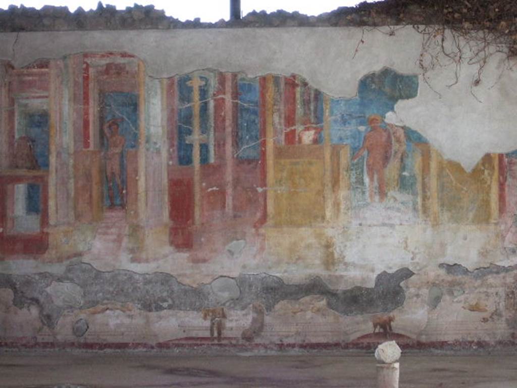 VIII.2.23 Pompeii.December 2005. Detail of painting on the south wall.