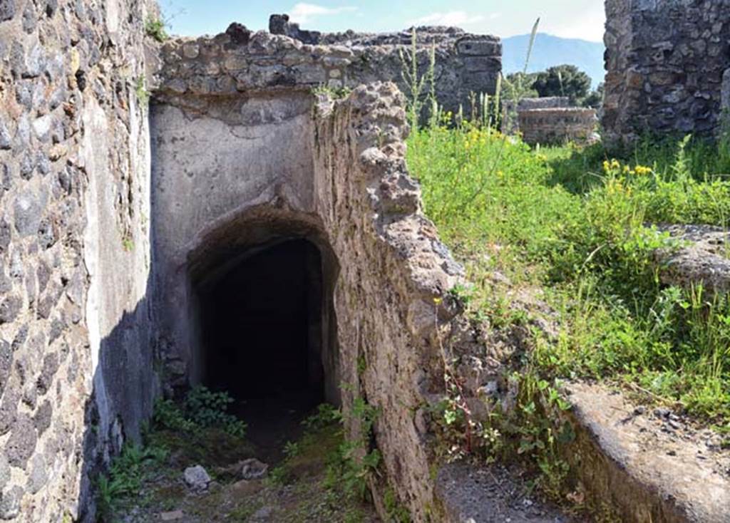 VIII.2.27 Pompeii. April 2018. Looking south to passageway. Photo courtesy of Ian Lycett-King. 
Use is subject to Creative Commons Attribution-NonCommercial License v.4 International.
