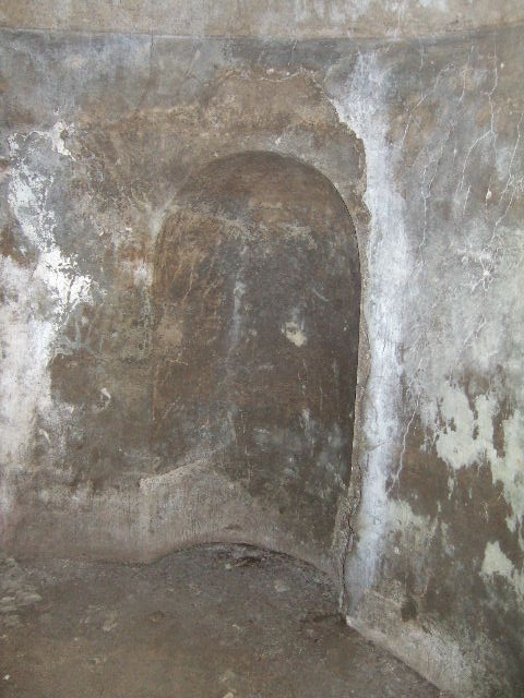 VIII.2.39 Pompeii. May 2006. Looking up at ceiling in Room 08.