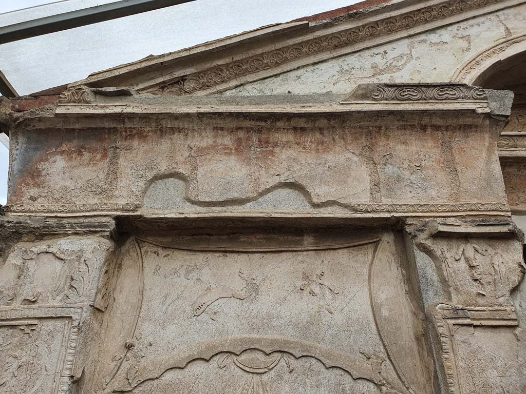 VIII.7.28 Pompeii. September 2018. Entrance doorway.
Foto Anne Kleineberg, ERC Grant 681269 DÉCOR.
