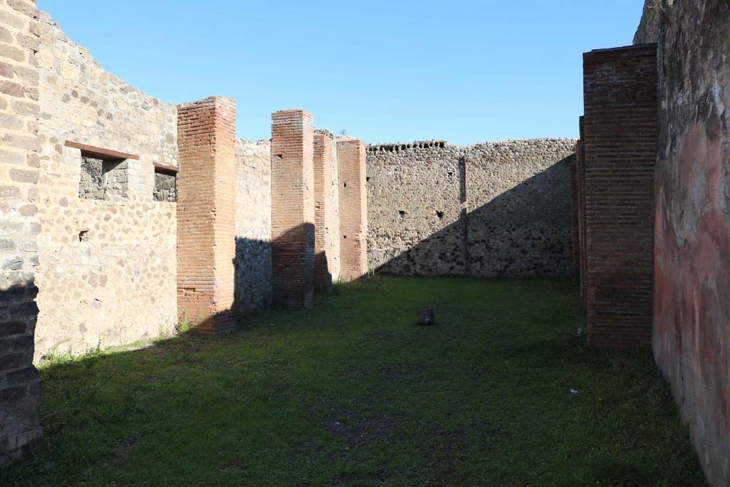 IX.1.5 Pompeii. December 2018. Looking towards north wall, and north-east corner. Photo courtesy of Aude Durand.