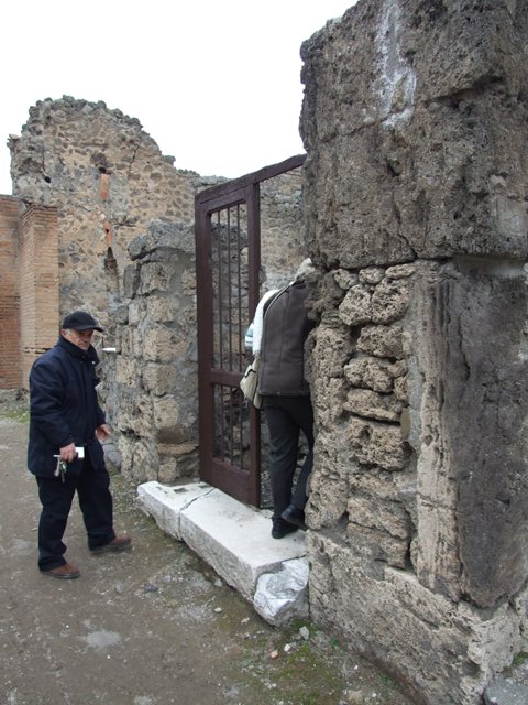 IX.1.7 Pompeii.  December 2007.  Entrance on Via Stabia.