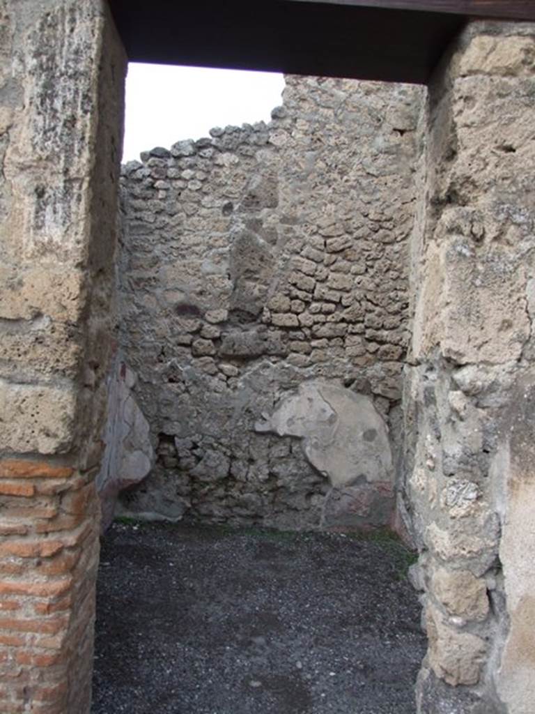 IX.1.16 Pompeii. December 2007. North wall of rear room