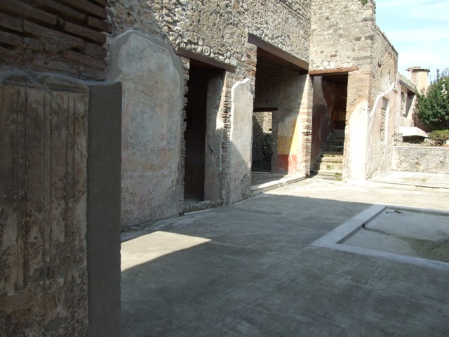 IX.3.5 Pompeii.  March 2009.  Room 3.  Atrium.  North side.