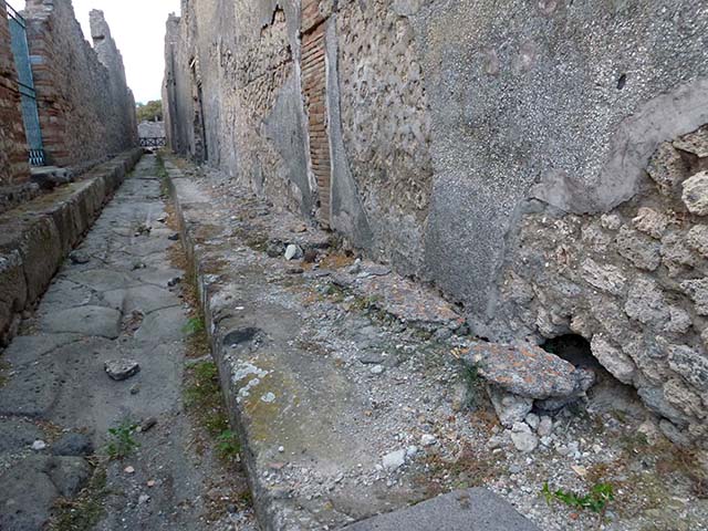IX.4.15 Pompeii. May 2005. Looking west from entrance.