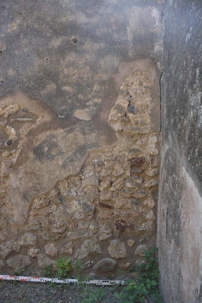 IX.5.2 Pompeii. May 2017. Room q, south wall in south-west corner
Foto Christian Beck, ERC Grant 681269 DCOR.

