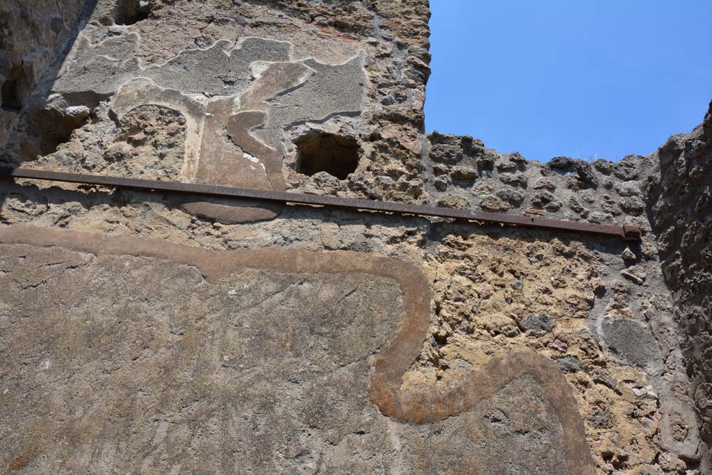 IX.5.2 Pompeii. May 2017. Room q, upper north wall.
Foto Christian Beck, ERC Grant 681269 DCOR.

