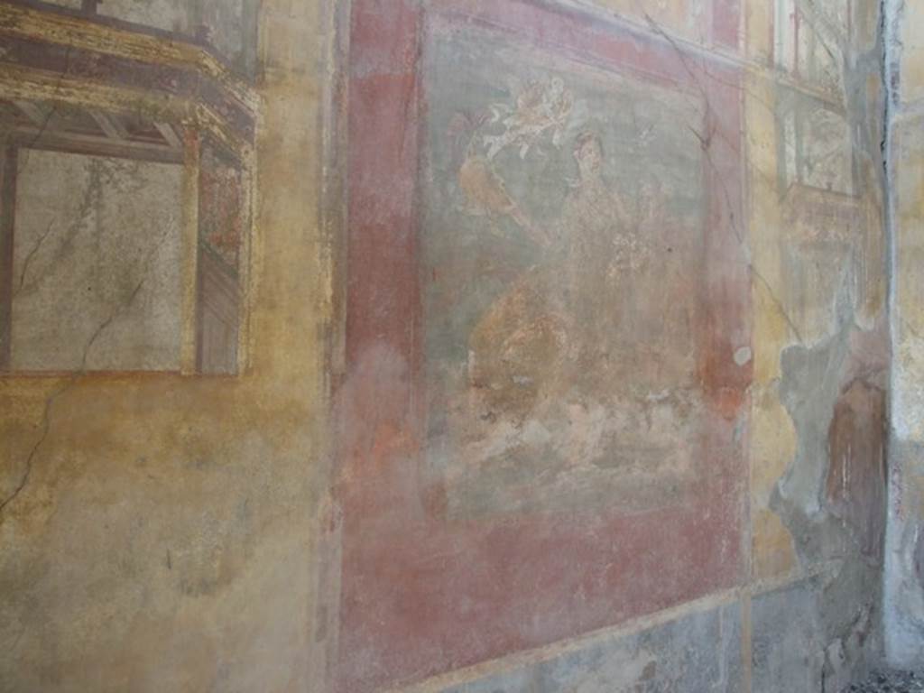 IX.5.2 Pompeii. December 2007. Room 20, west wall.