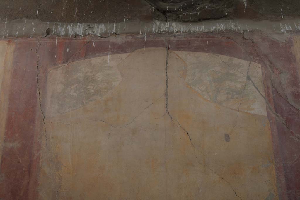 IX.5.2 Pompeii. May 2019. Room ‘u’, west wall, upper wall above central painting.
Foto Christian Beck, ERC Grant 681269 DÉCOR.

