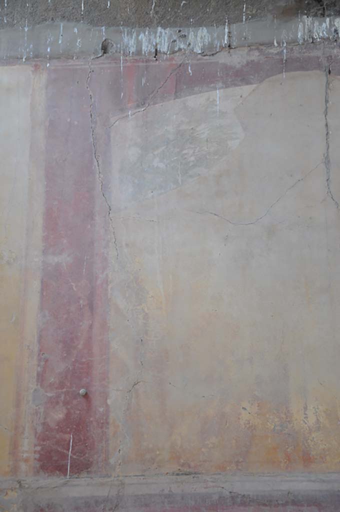 IX.5.2 Pompeii. July 2017. 
Room ‘u’, north side of painting above central painting on upper west wall.
Foto Annette Haug, ERC Grant 681269 DÉCOR
