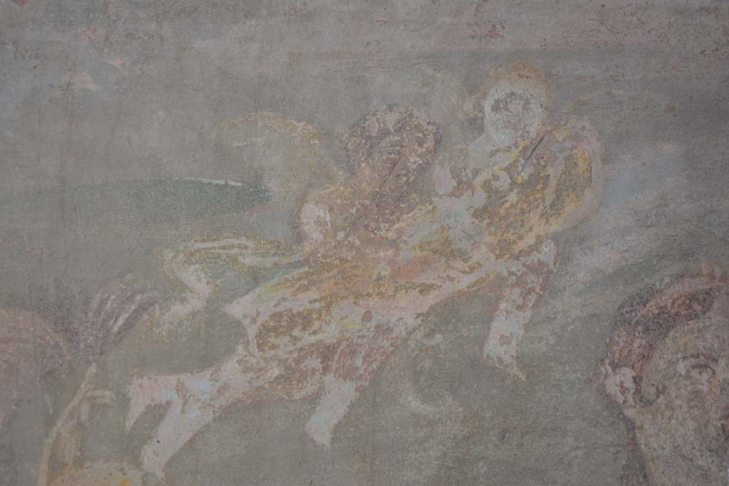 IX.5.2 Pompeii. May 2017. Room ‘u’, detail from central wall painting on west wall.
Foto Christian Beck, ERC Grant 681269 DÉCOR.

