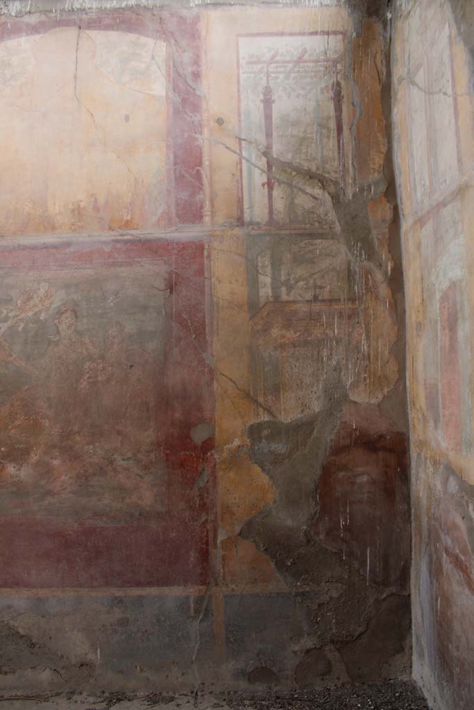 IX.5.2 Pompeii. May 2019. Room ‘u’, west wall at north end.
Foto Christian Beck, ERC Grant 681269 DÉCOR.
