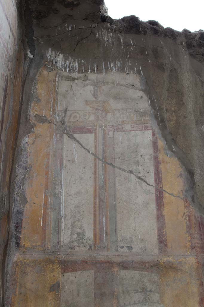 IX.5.2 Pompeii. May 2019. Room u, detail from upper north wall at west end.
Foto Christian Beck, ERC Grant 681269 DCOR.
