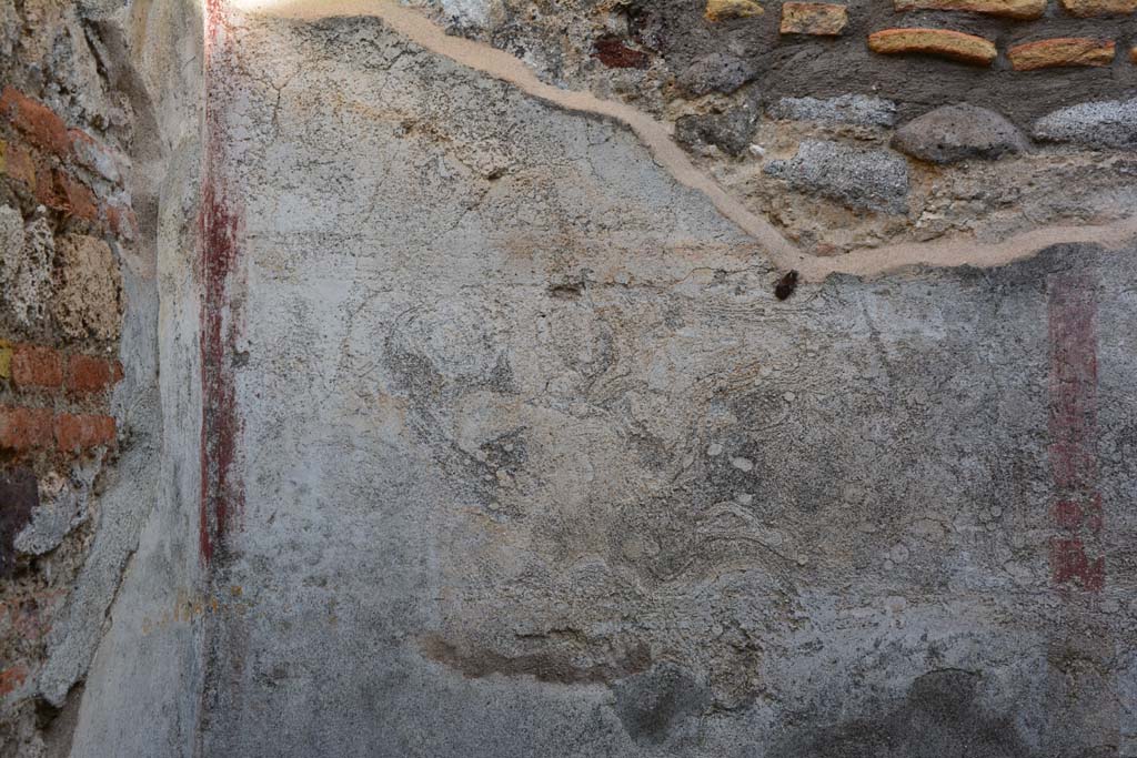 IX.5.2 Pompeii. March 2017. Room ‘i’, east wall at north end.
Foto Christian Beck, ERC Grant 681269 DÉCOR.

