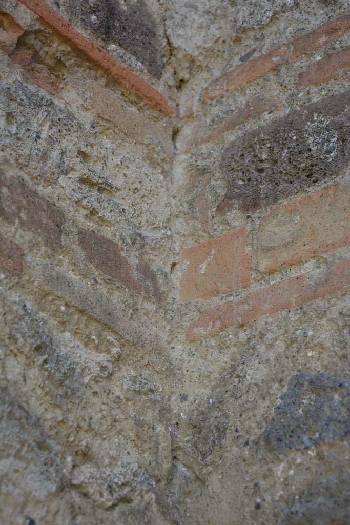 IX.5.2 Pompeii. May 2017. Room ‘h’, detail from upper south-west corner.
Foto Christian Beck, ERC Grant 681269 DÉCOR.
