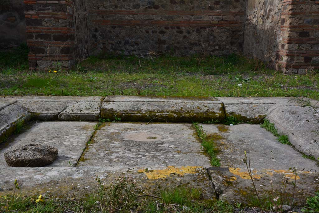 IX.5.2 Pompeii. March 2017. Atrium ‘b’, looking west across impluvium in atrium.
Foto Christian Beck, ERC Grant 681269 DÉCOR.
