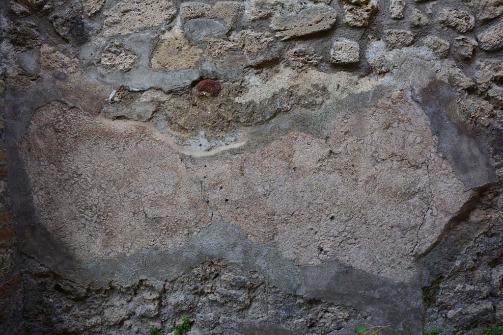 IX.5.2 Pompeii. March 2017. Room ‘d’, detail of remaining plaster on north wall.
Foto Christian Beck, ERC Grant 681269 DÉCOR.
