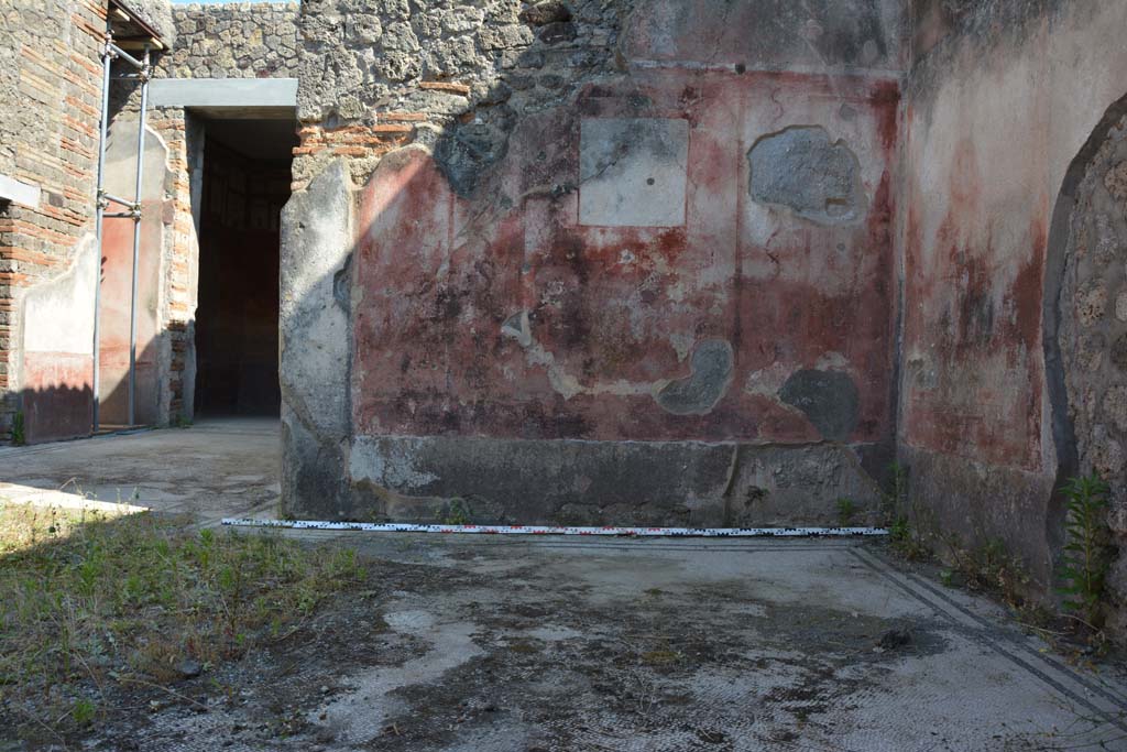 IX.5.6 Pompeii. May 2017. West ala d, looking across flooring towards south wall.
Foto Christian Beck, ERC Grant 681269 DCOR.
