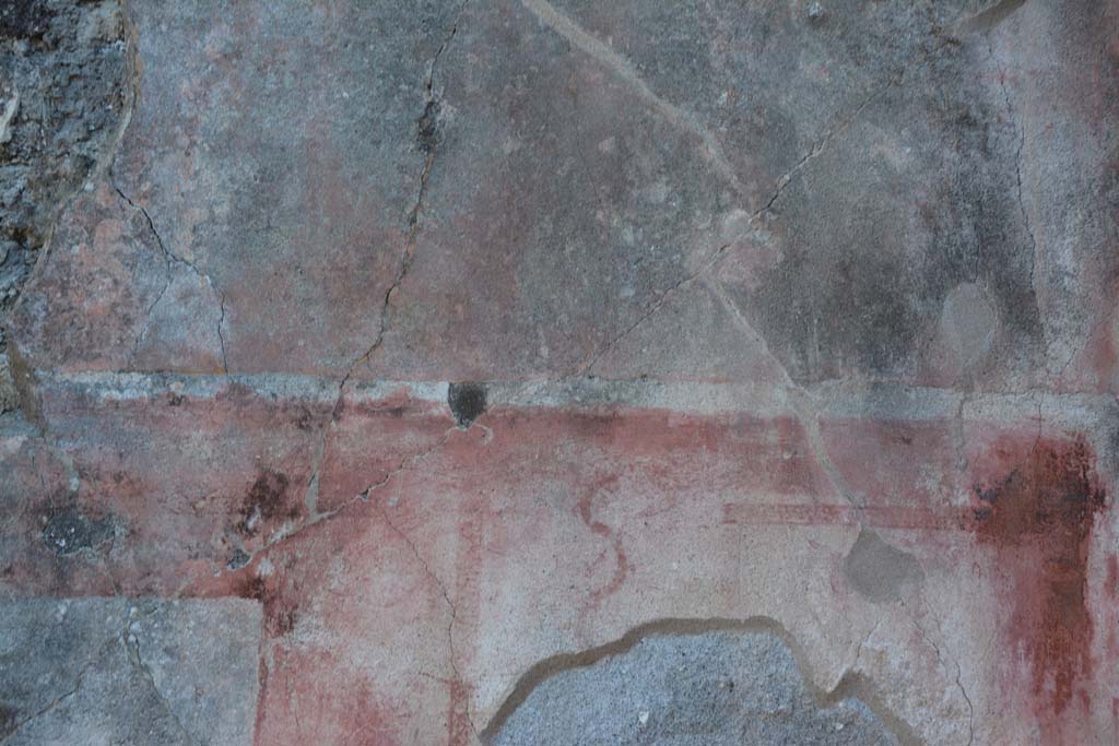 IX.5.6 Pompeii. May 2017. West ala d, south wall, detail from upper west end.
Foto Christian Beck, ERC Grant 681269 DCOR.
