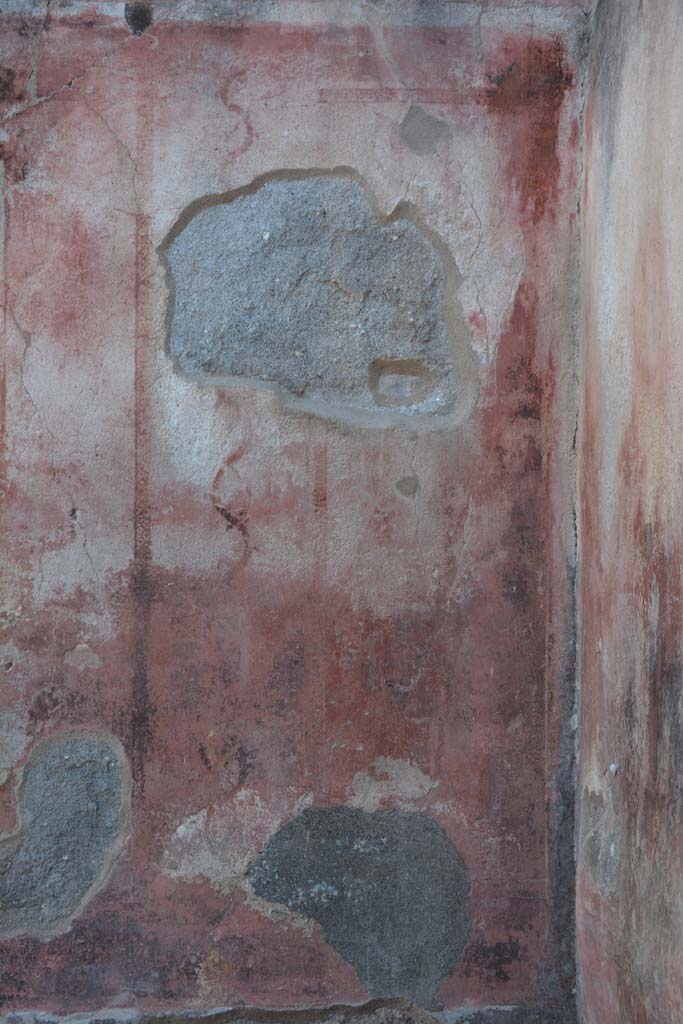 IX.5.6 Pompeii. May 2017. West ala d, panel at west end of south wall.
Foto Christian Beck, ERC Grant 681269 DCOR.
