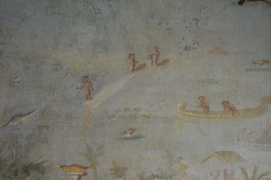 IX.5.9 Pompeii. May 2017. Room l (L), upper north wall at west end.  
Foto Christian Beck, ERC Grant 681269 DCOR.
