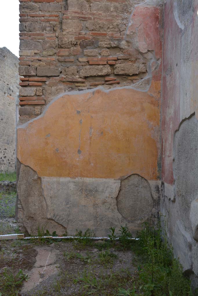 IX.5.9 Pompeii. May 2017. Room p, detail from north wall in north-east corner.
Foto Christian Beck, ERC Grant 681269 DCOR.
