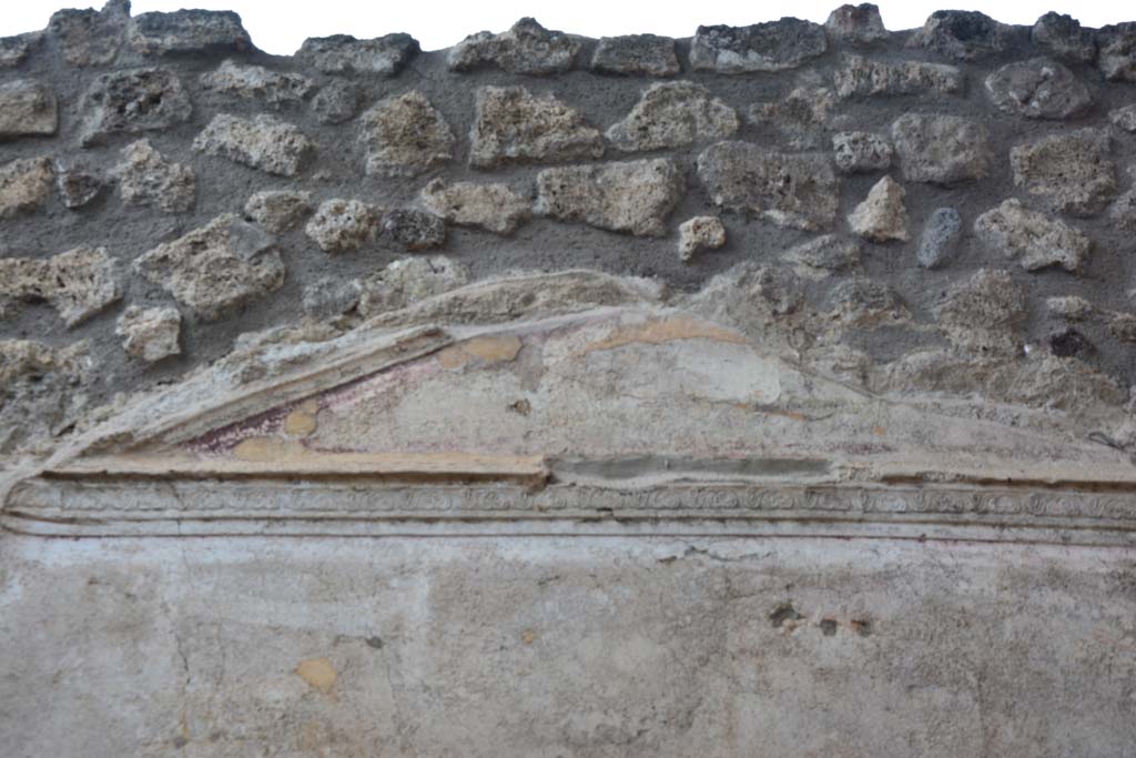 IX.5.11 Pompeii. May 2017. Room k, detail from upper west wall.
Foto Christian Beck, ERC Grant 681269 DCOR.
