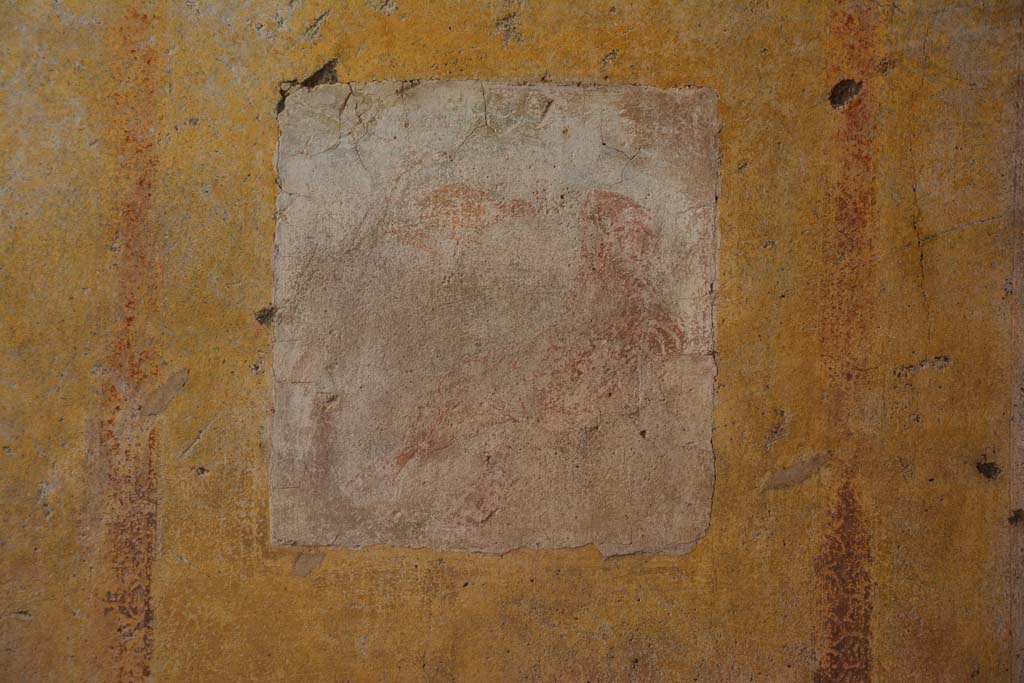 IX.5.11 Pompeii. May 2017. Room f, central painting from south wall.
Foto Christian Beck, ERC Grant 681269 DCOR.
