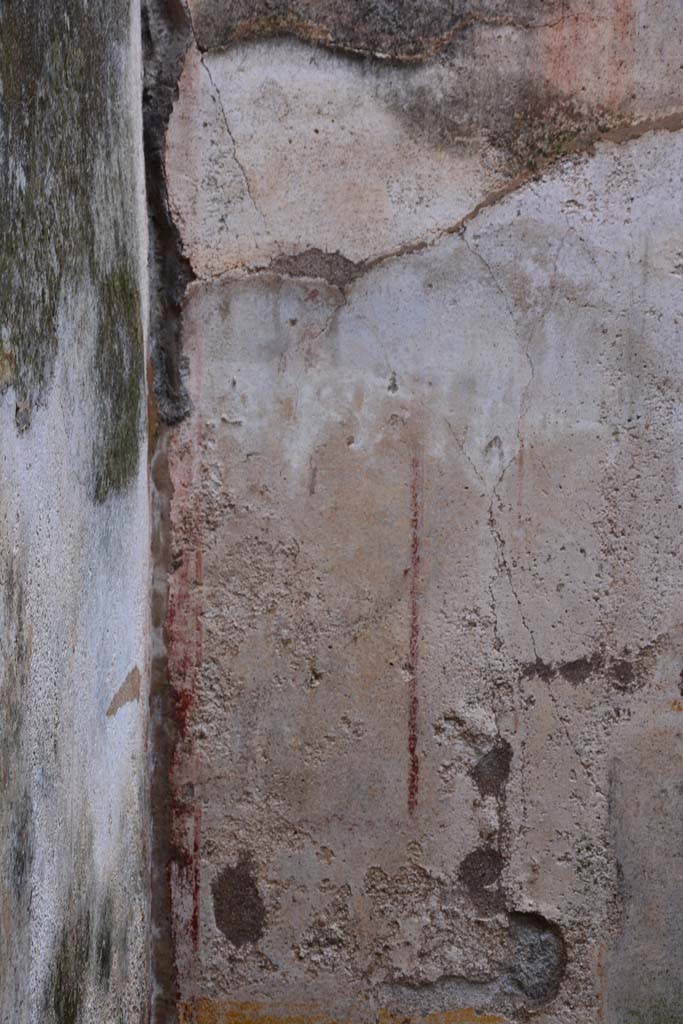 IX.5.11 Pompeii. March 2017. Room d, detail from north wall at west end.
Foto Christian Beck, ERC Grant 681269 DCOR.


