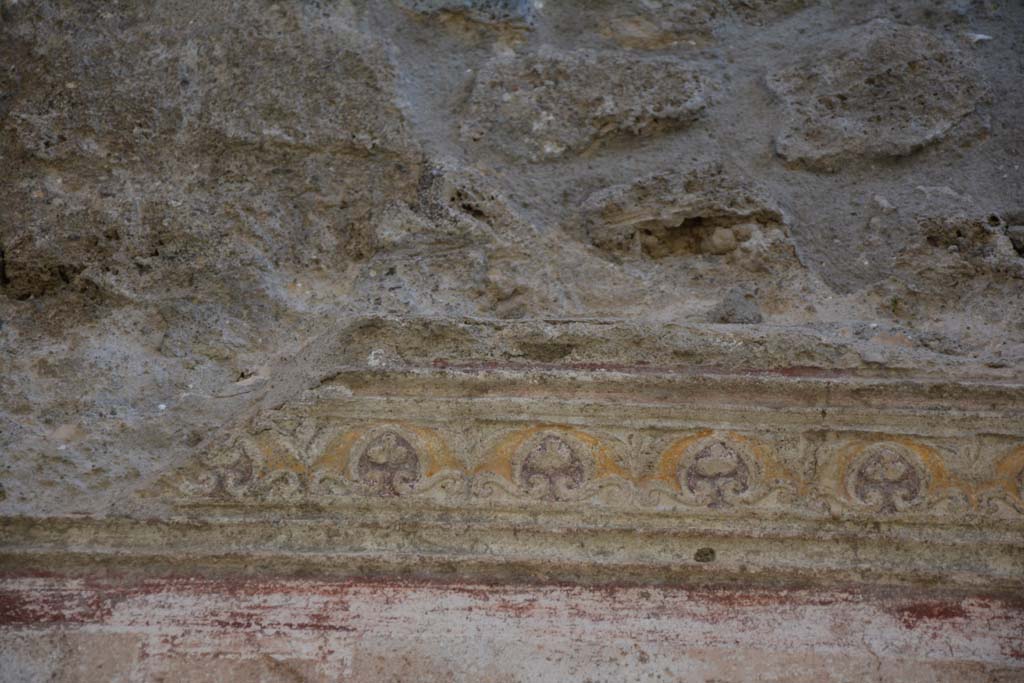 IX.5.11 Pompeii. May 2017. Room g, detail of stucco frieze on upper north wall.
Foto Christian Beck, ERC Grant 681269 DCOR.

