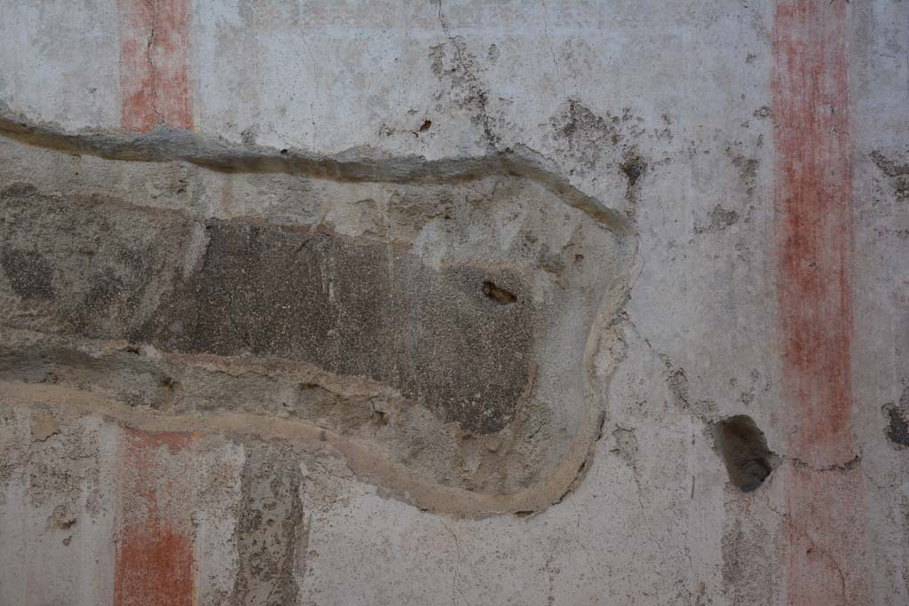 IX.5.11 Pompeii. May 2017. Room g, detail from centre of south wall.
Foto Christian Beck, ERC Grant 681269 DCOR.
