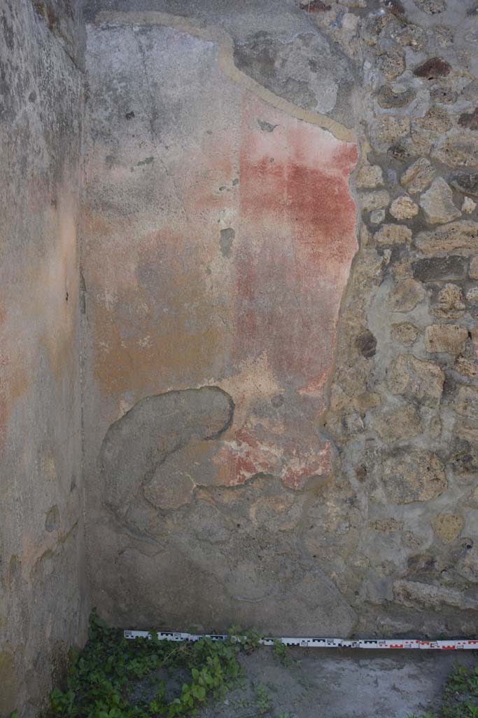 IX.5.14 Pompeii. May 2017. Room L, west wall at south end. 
Foto Christian Beck, ERC Grant 681269 DCOR.
