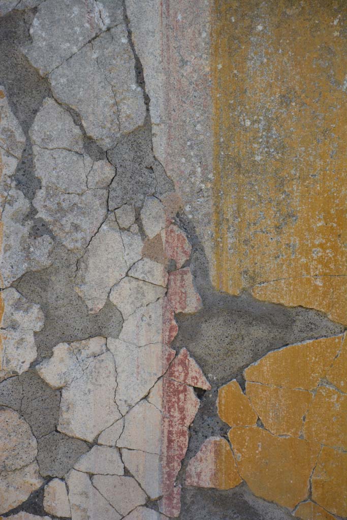 IX.5.14 Pompeii. May 2017. Peristyle k, detail from south wall.
Foto Christian Beck, ERC Grant 681269 DCOR.
