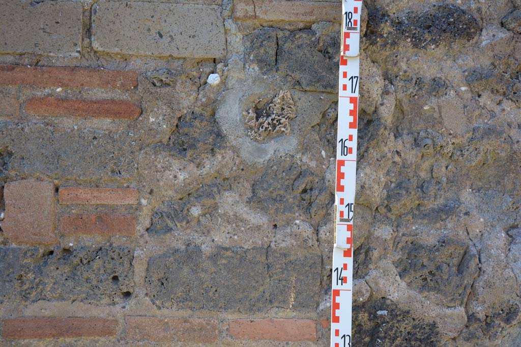 IX.5.14 Pompeii. May 2017. Room m, detail from north wall at west end. 
Foto Christian Beck, ERC Grant 681269 DCOR.


