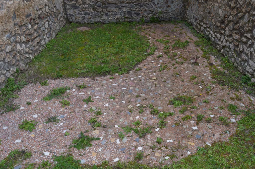 IX.5.14 Pompeii. March 2018. Room n, on east side of portico k, detail of flooring. 
Foto Taylor Lauritsen, ERC Grant 681269 DCOR.
