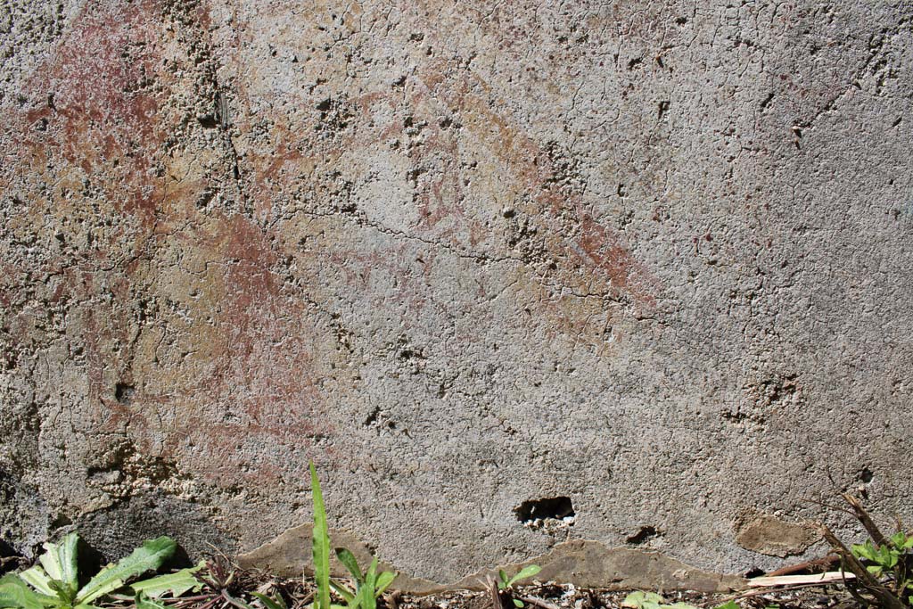 IX.5.14 Pompeii. May 2019. Room e, north ala, painted zoccolo on west wall.
Foto Christian Beck, ERC Grant 681269 DCOR.
