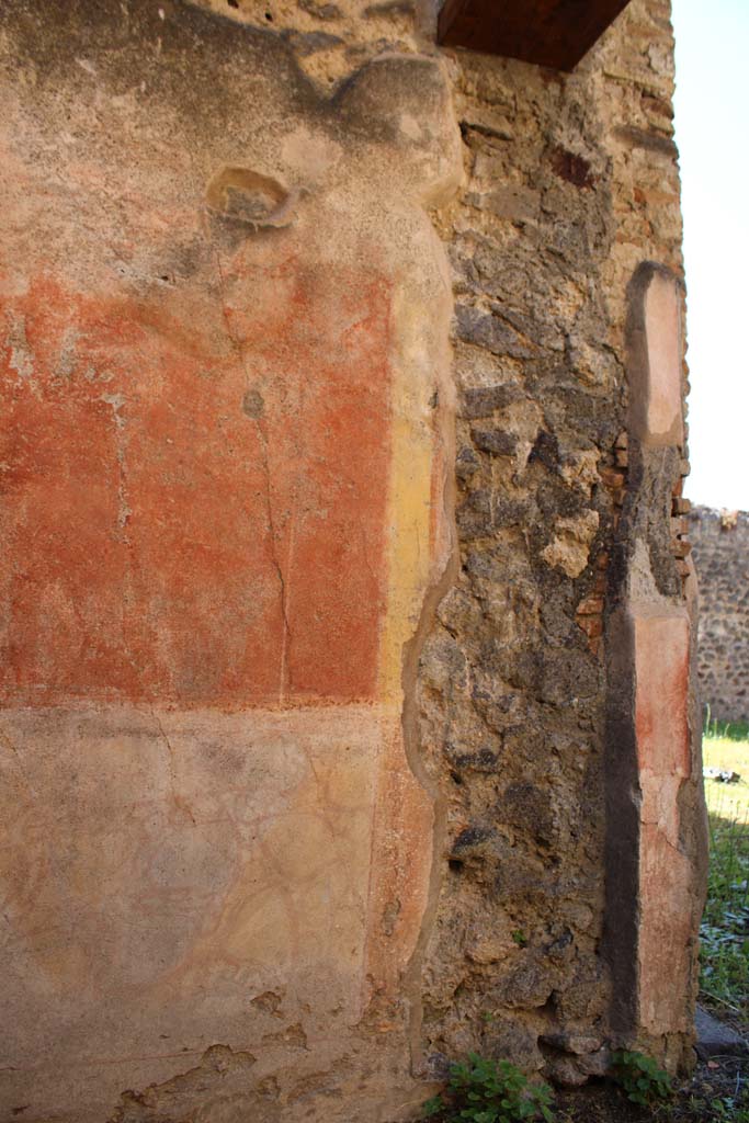 IX.5.14 Pompeii. May 2019. Room d, south wall at west end near doorway.
Foto Christian Beck, ERC Grant 681269 DCOR.

