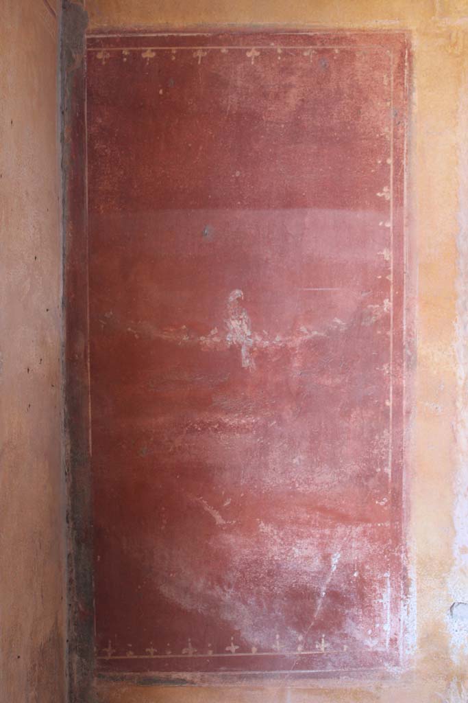 IX.5.16 Pompeii. May 2019. Room g, panel on west end of north wall.
Foto Christian Beck, ERC Grant 681269 DCOR.
