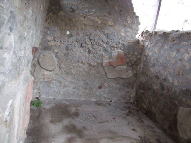 IX.8.6 Pompeii.  December 2007.  Room 40, Cubiculum.   Painted winged creature.