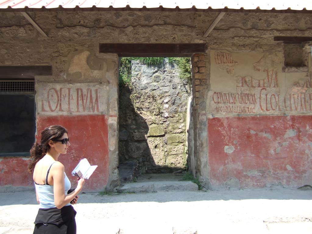 IX.11.3 Pompeii. May 2006. Entrance doorway.