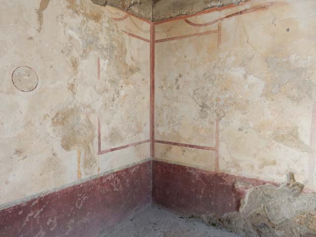 IX.14.4 Pompeii. May 2017. Detail from arca or money chest.  Photo courtesy of Buzz Ferebee.