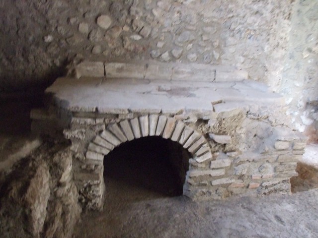 IX.14.4 Pompeii. December 2007. Reconstructed rear upper level.
