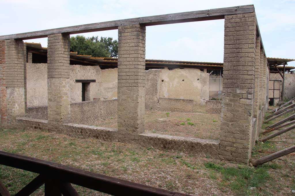 Villa San Marco, Stabiae, September 2019. Looking north across peristyle. Photo courtesy of Klaus Heese.