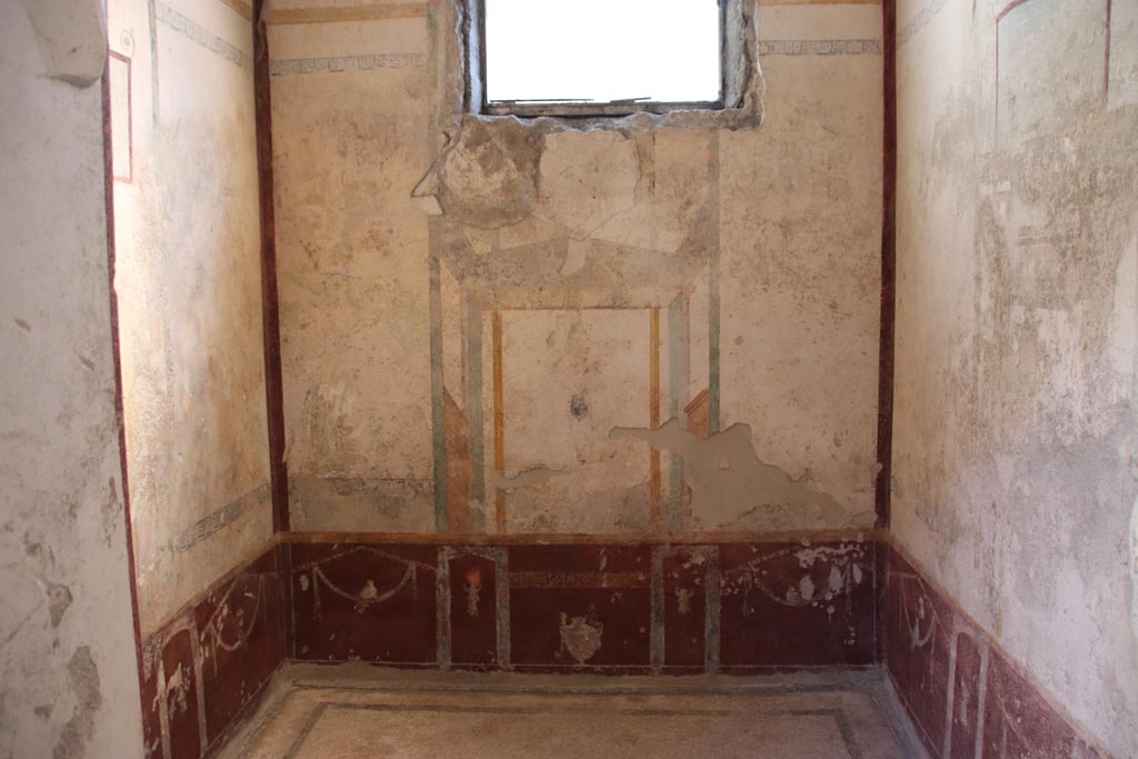 Villa San Marco, Stabiae, October 2022. Room 57, looking towards south wall. Photo courtesy of Klaus Heese.