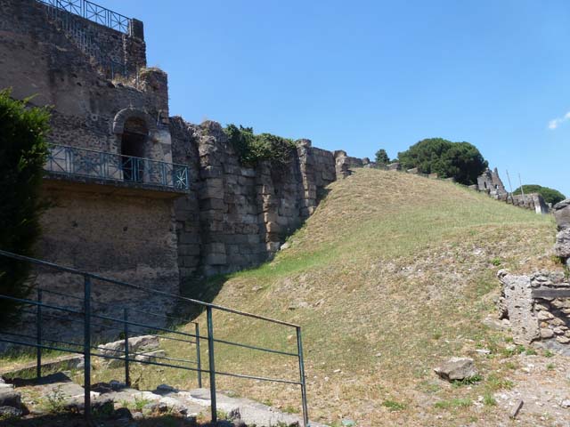 Pompeii city walls, near Tower