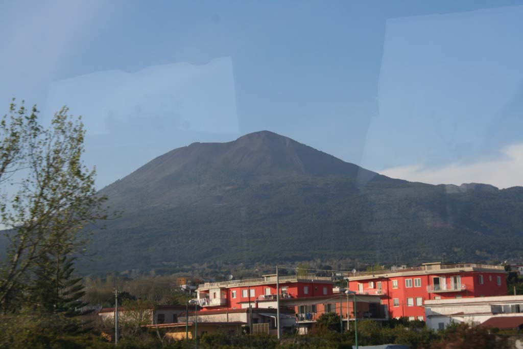 Vesuvius. April 2013. Looking towards the volcano. Photo courtesy of Klaus Heese.