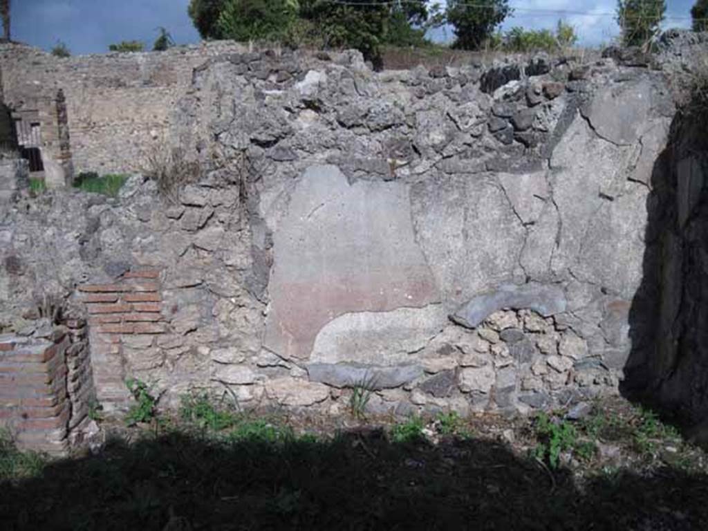 I.2.17 Pompeii. September 2010. Room 7, east wall of tablinum. Photo courtesy of Drew Baker.