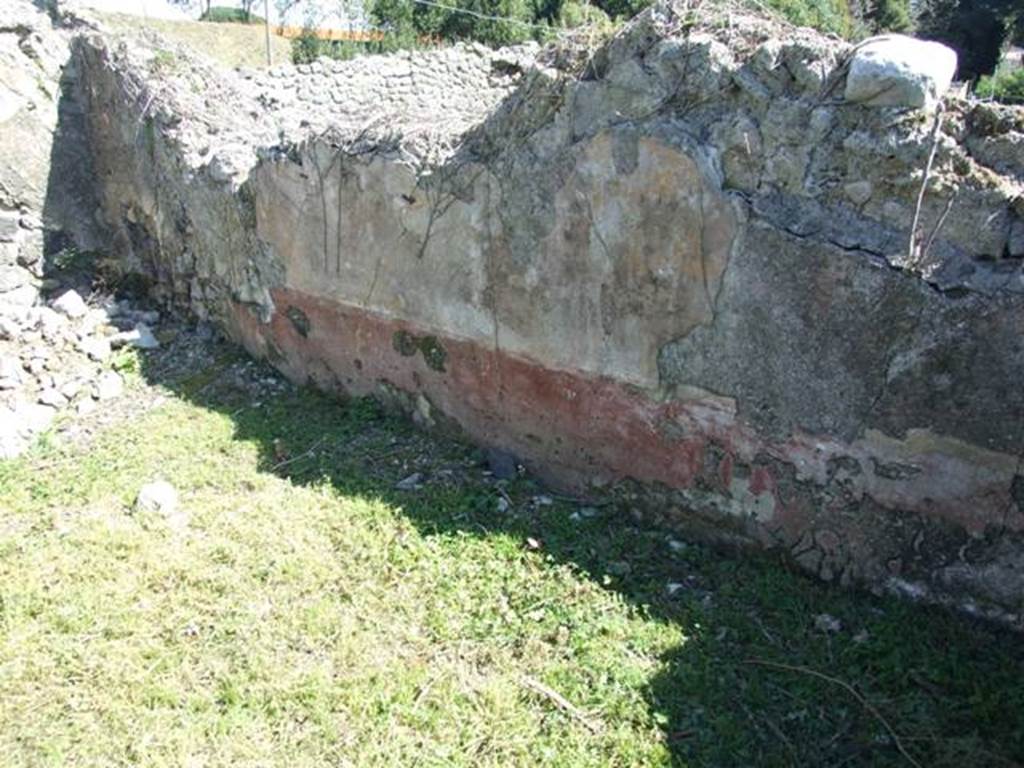 I.2.17 Pompeii.  March 2009. Room 10. Triclinium. South wall.